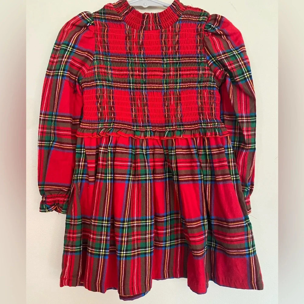 Wonder Nation Smocked Holiday Dress